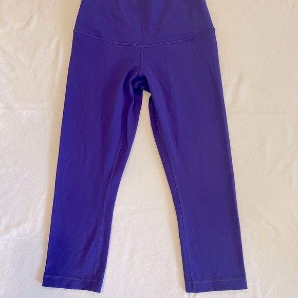 lululemon athletica Pants - Lululemon Crop Pants - Purple